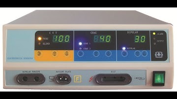 Electrosurgical Generator Unit ESU Operation Video Of CCS 2000I 5