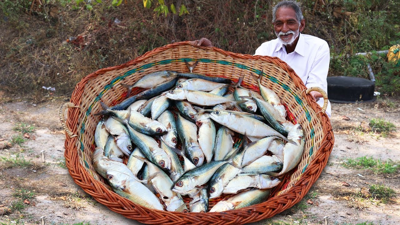 Full Fish Biryani Recipe  Home Made Masala Fish Dum Biryani Recipe  Grandpa kitchen