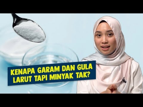 Video: Adakah Gula boleh larut dalam air?