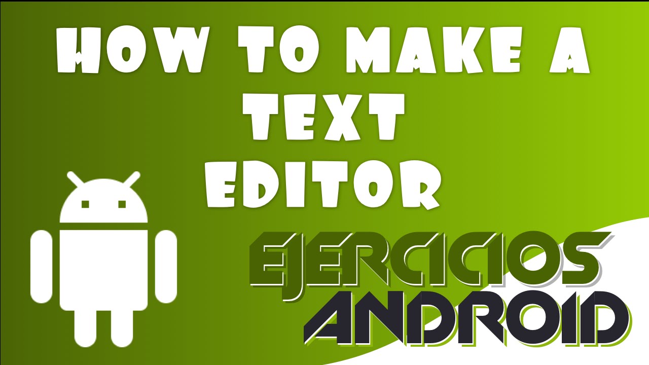 Text Editor | App Inventor 2