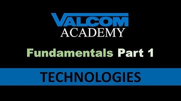 Fundamentals Part 1 - TECHNOLOGIES