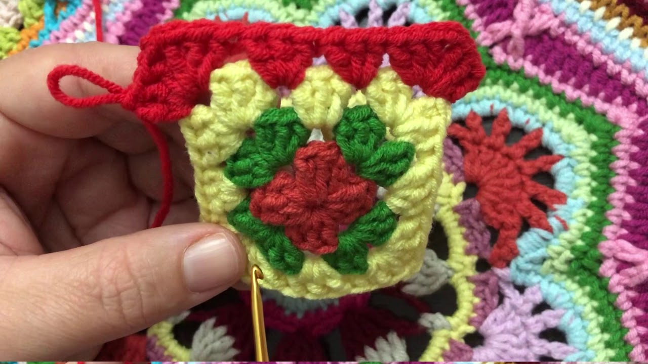 Persian Tiles motif yapımı  4.bölüm #örgü #örgübattaniye # elişi #tvbattaniyesi #knitting #crochet