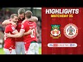 Wrexham Accrington goals and highlights