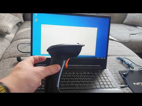 Tera Barcode Scanner Wireless mit Halterung