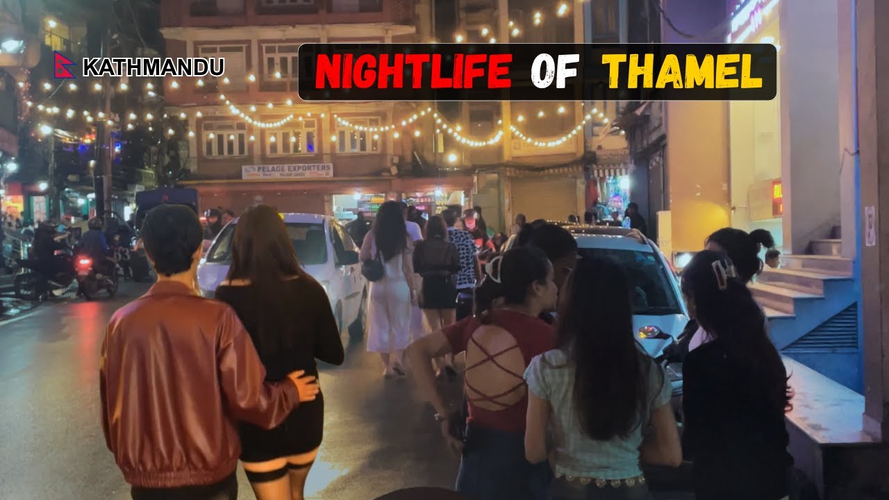 नेपाल की रंगीन रातें | Kathmandu का सबसे CRAZY Night Experience | Thamel Nightlife | Nepal Vlog 2025