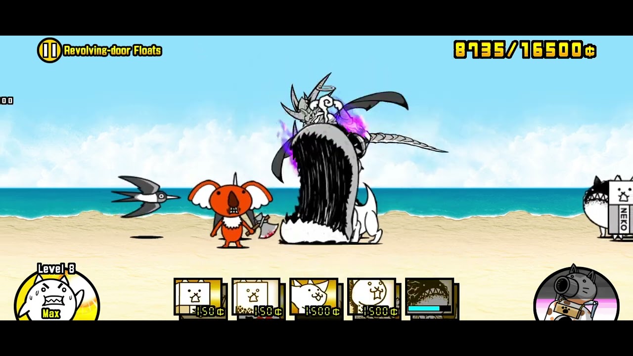 The Battle Cats Stories Of Legend Sea Polluter Revolvingdoor