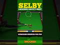 Selby's amazing safety shot| #shorts #youtubeshorts #trending #snooker #ding #juddtrump #ronnie