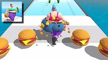 FAT 2 FIT 👧🍔🥒 All Levels Gameplay Android Ios Max Level 78-79
