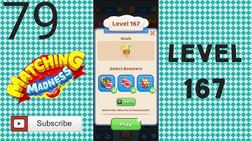 Matching Madness: Match 3 Puzzle games. Level 167 #tinytacticsgames