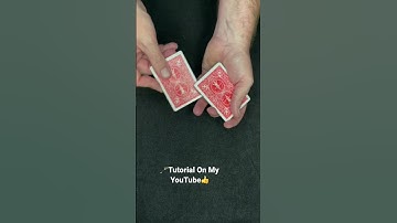 Tip Over Change - Magic Card Trick #magic #tutorial #shorts