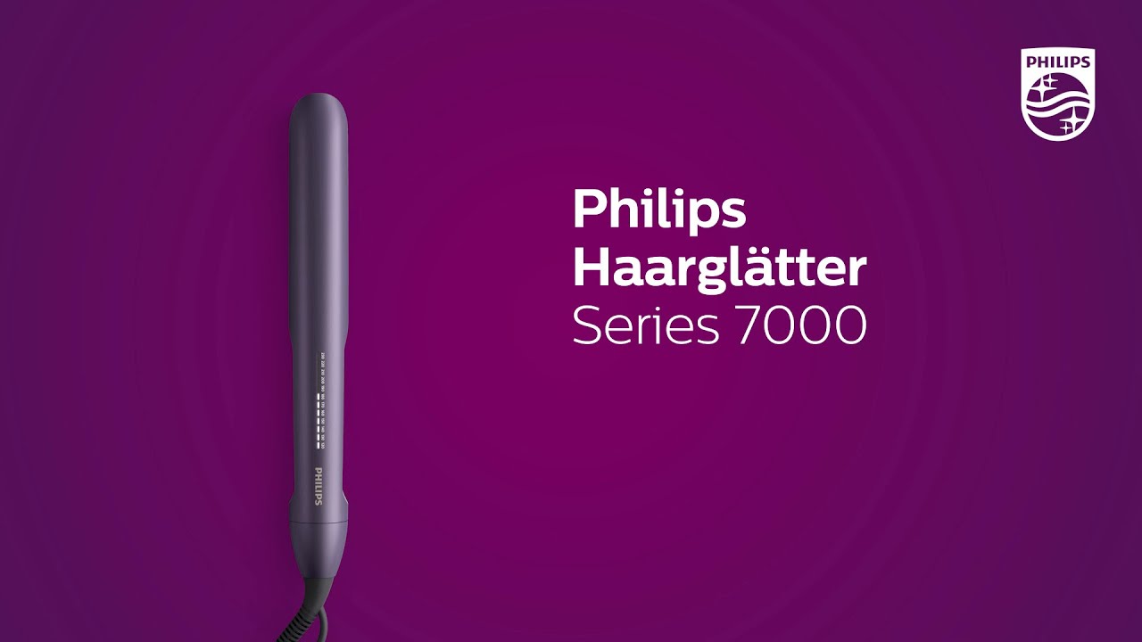 Series Philips neuen YouTube BHS752 - Haarglätter - den 7000 Entdecke