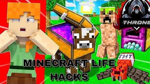 Minecraft: 20 Mini Redstone Build Hacks!(Easy)