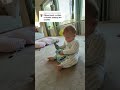 Replying to @Lavender Ashy on the Ukulele! #babyboy #momlife #sahmlife #musicbaby #musical