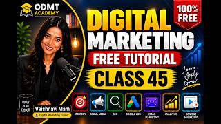 Free AI Digital Marketing Course in Telugu | Class 45 | Social Media Marketing Profile Optimisation
