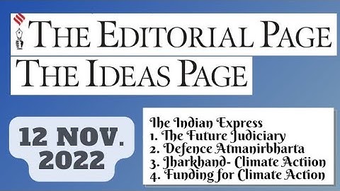 12th November 2022 | Gargi Classes The Indian Express Editorials & Idea Analysis | By R.K. Lata