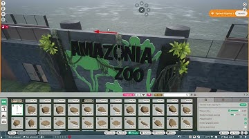 Planet Zoo | Amazonia Zoo ep. 1 - Entrance PART I. (speed build)