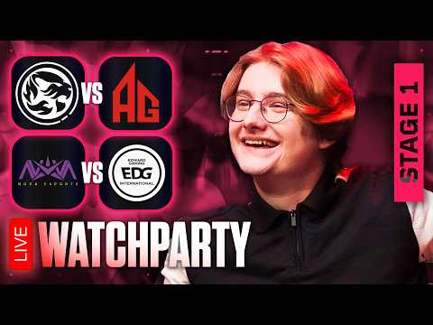 🔴 TEC v AG / NOVA v EDG - VCT CN Stage 1 2026 #vctwatchparty​