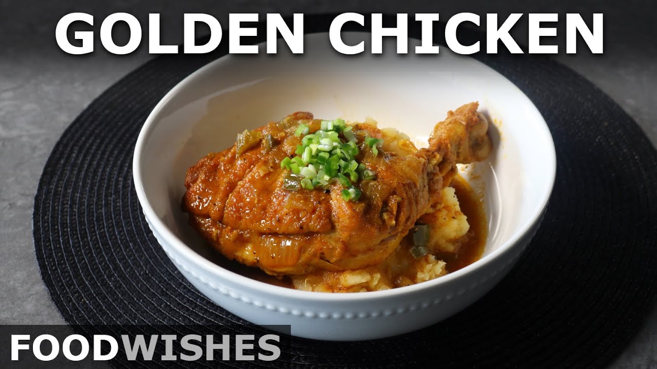 Golden Chicken - Easy Braised Chicken Recipe - Food Wishes