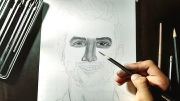 Sushant Singh Rajput Drawing, EYE AND NOSE 🥰