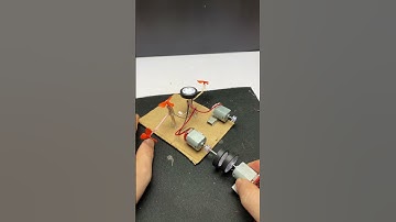 Dc motor power transfer project #dcmotor #dcmotorproject # tech #project #shorts