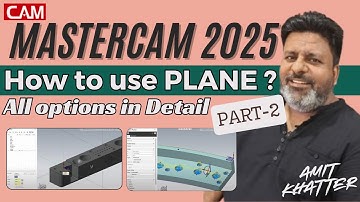 Mastercam 2025 Planes: C-Plane, T-Plane, WCS, aur Section View Explained