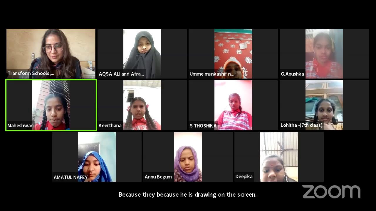 A Session on Comic Strips