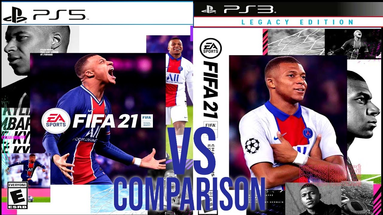 FIFA 21 PS3 Vs PS5 