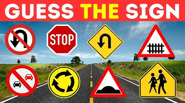 🚦Ultimate Road Sign Quiz 2024: 🛑Traffic Signs & Driving Knowledge Test | The Quiz Ocean