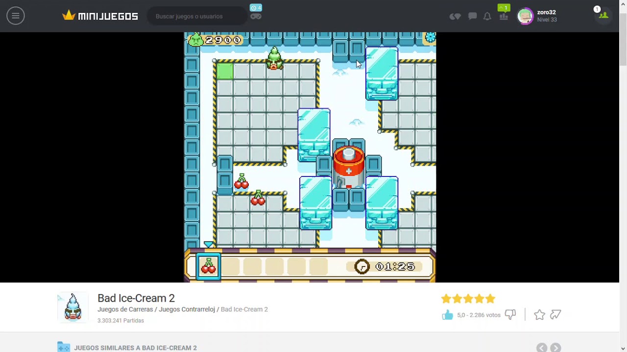 BAD ICE-CREAM 2 juego gratis online en Minijuegos