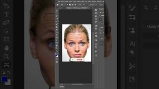 Easy way to remove forehead  wrinkles in Photoshop #trending #viral #ps5 #photoshoptutorial #viral