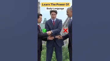 Learn the power of body language (Look confident & dominating)