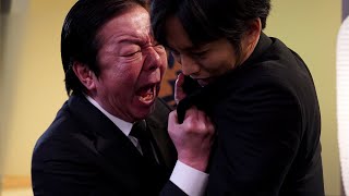 古田新太、松坂桃李の胸ぐらつかんでブチギレ　映画「空白」メーキング