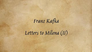 Franz Kafka - Letters to Milena (2)