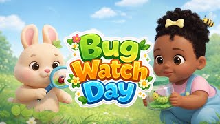 Amara & Maple: Bug Watch Day! 🐞🌸 | Toddler Nature Learning Adventure