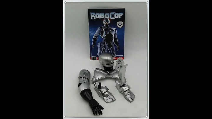 RoboCop N16 Polpaccio sinistro. Montaggio dell'articolazio...  del piede sinistro al polpaccio.