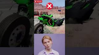 Cars Trucks Downhill Road Bollard Chain Crash