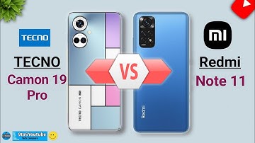Tecno Camon 19 Pro Vs Redmi Note 11