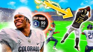 I Played The ENTIRE Career Of Travis Hunter In Madden! (INSANE)