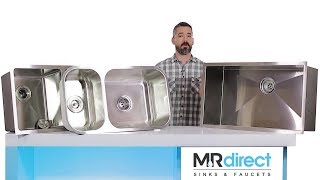 MR Direct | Stainless Steel Kitchen Sinks