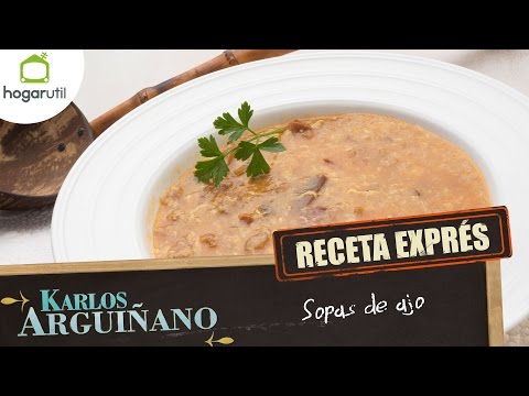 Receta Exprés: Sopas de ajo