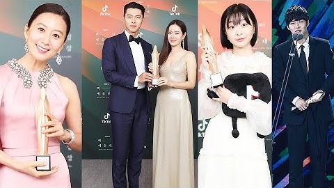 【第56屆百想藝術大賞】 完整得獎名單！玄彬&孫藝珍合體拿獎! 金喜愛&姜河那封視帝視後 - 天天要聞