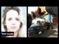 BODYCAM Woman Attempts To Drive Hummer Through Police Car Blocking Her Escape 