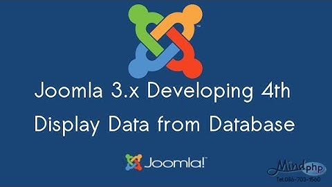 Joomla 3.x Developing 4th - Display data from database [sample code]