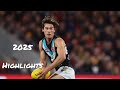 Connor Rozee Highlights of the 2025 afl season  From Half back to forward #afl #portadelaide 