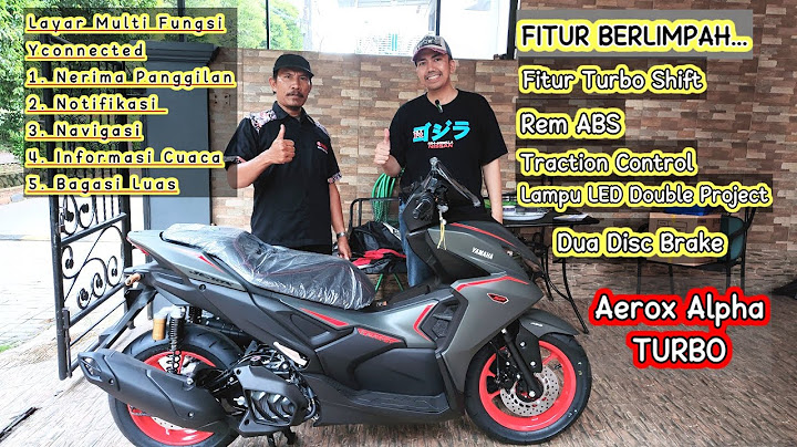 Yamaha Aerox Alpha Turbo 2025 | PILIHAN TEPAT ✅