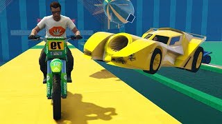 CORRE O TE ATROPELLO! VIGILANTE vs MOTOS! - GTA 5 ONLINE - GTA V ONLINE