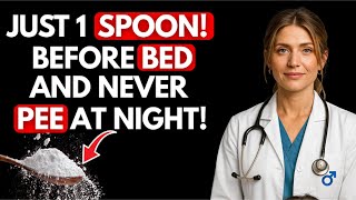 Just 1 Spoon Before Bed – Stops Nighttime Urination While You Sleep | Elderly Health