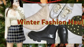 Fashion haul｜厚底切尔西靴｜hoodie套装｜Maison Margiela｜Lemaire奶茶🥐牛角包｜SSENSE｜Aritzia｜lululemon｜UO｜CP值高近期｜购物分享