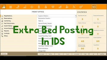 Extra Bed Posting in ids