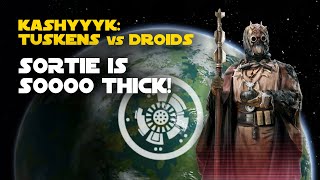 Kashyyyk: Tuskens vs Droids Galactic Challenge | SWGOH GC X